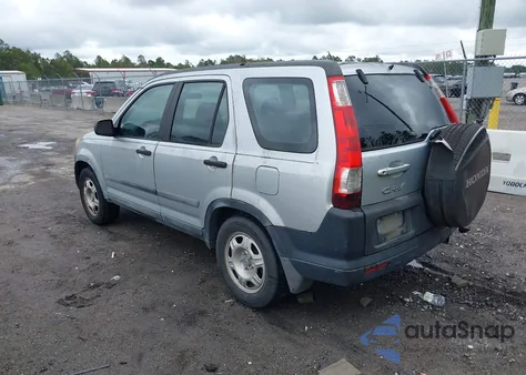 2005 Honda Cr-V Lx из США, поврежденный, VIN SHSRD68565U306832